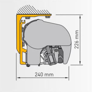 1 zusaetzliche Halterung | Deckenmontage | + EUR 59,-