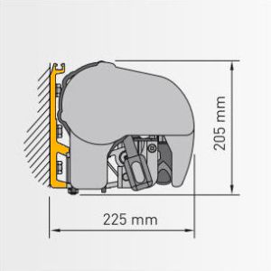 1 zusaetzliche Halterung | Wandmontage | + EUR 49,-